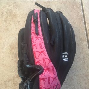 Girls baseball glove